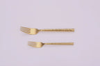 20 Pcs Gold Hammered handle Cutlery set Cutlery High Class Touch - Home Decor 