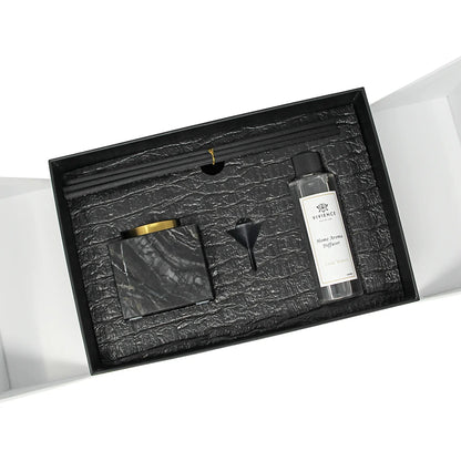 Black Marble Reed Diffuser Diffuser High Class Touch - Home Decor 