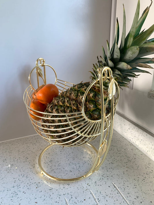 Gold Wire Decorative Basket Vases High Class Touch - Home Decor 