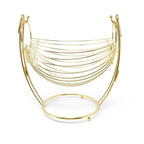 Gold Wire Decorative Basket Vases High Class Touch - Home Decor 