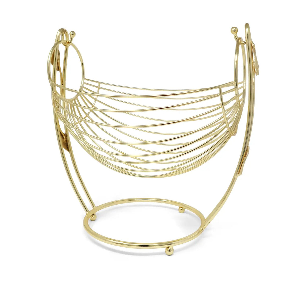 Gold Wire Decorative Basket Vases High Class Touch - Home Decor 