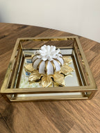 Mirror Base Napkin Holder Napkin Holders & Dispensers High Class Touch - Home Decor 