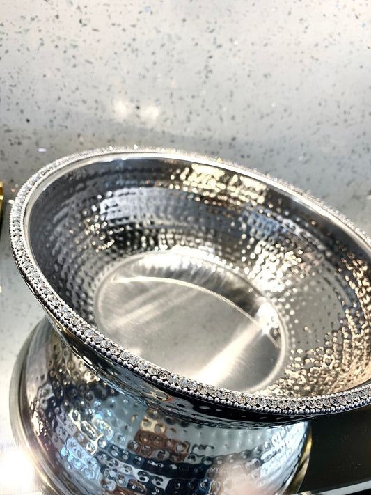 Stainless Steel Bowl Decorative Bowls High Class Touch - Home Decor 
