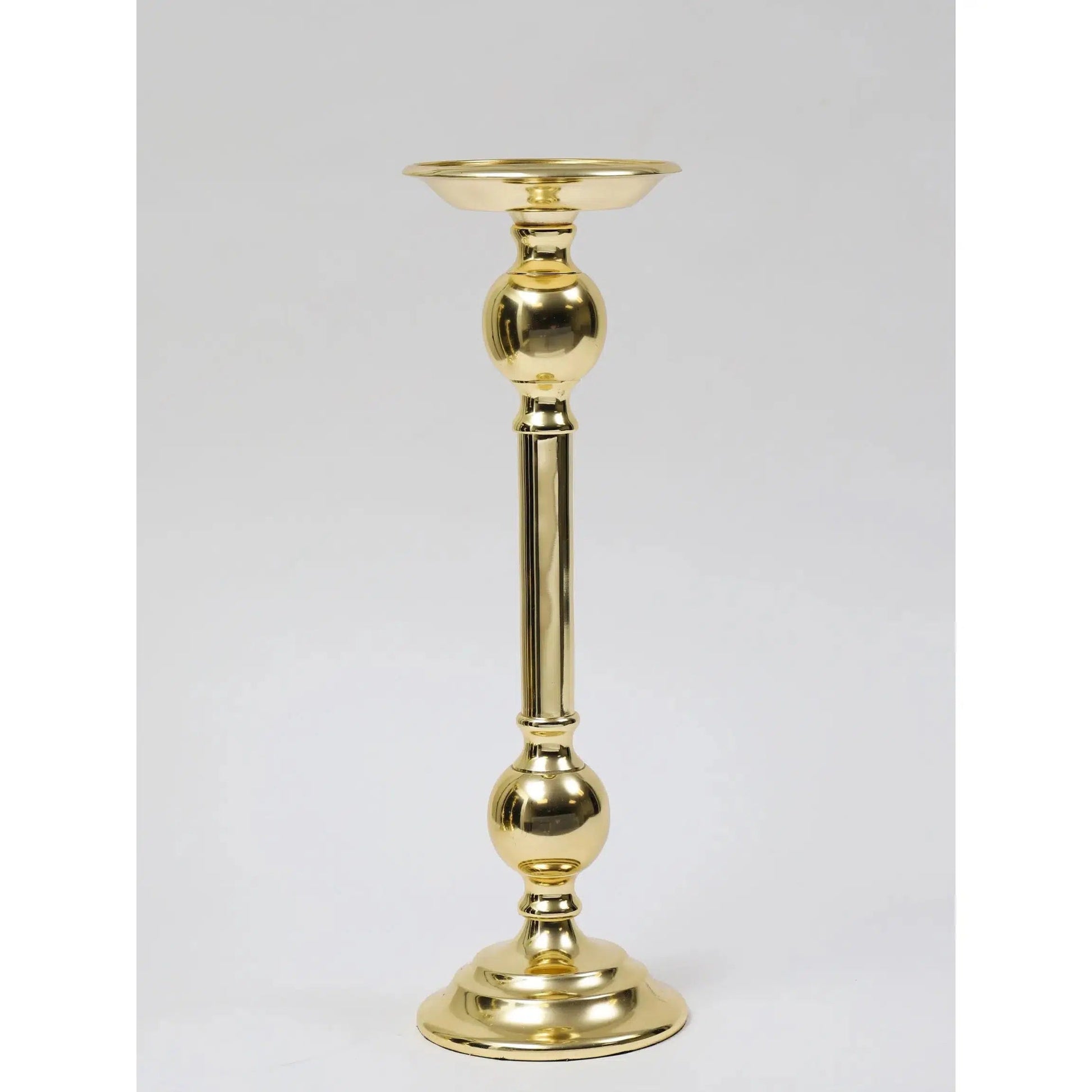Traditional Gold Brass Candle Holder Candle Holders High Class Touch - Home Decor 