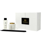 White Marble Reed Diffuser Diffuser High Class Touch - Home Decor 