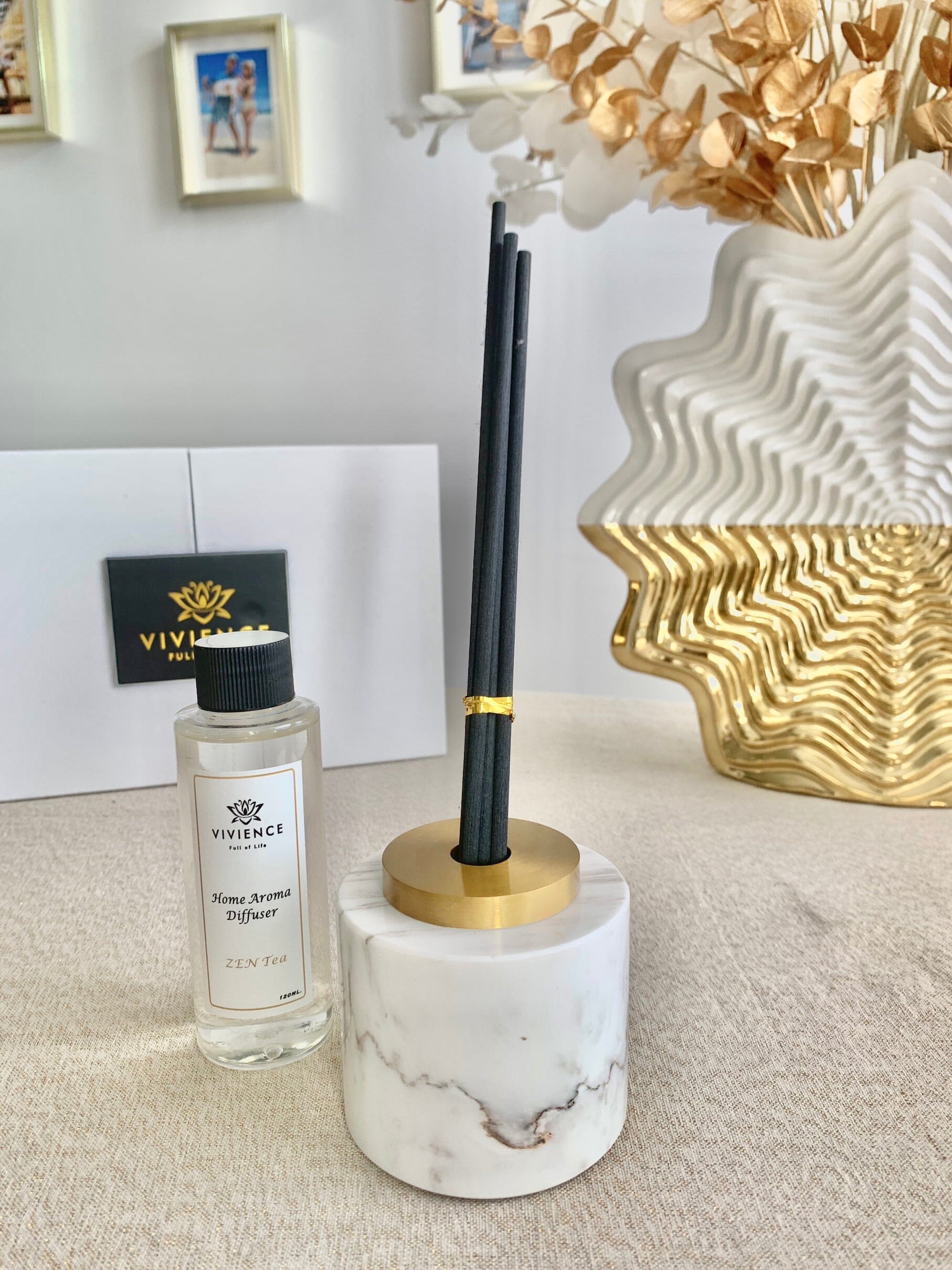 White Marble Reed Diffuser