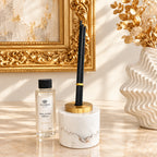 White Marble Reed Diffuser Diffuser High Class Touch - Home Decor 